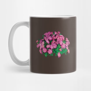 Chrysanthemums - Bouquet Magenta Mums Mug